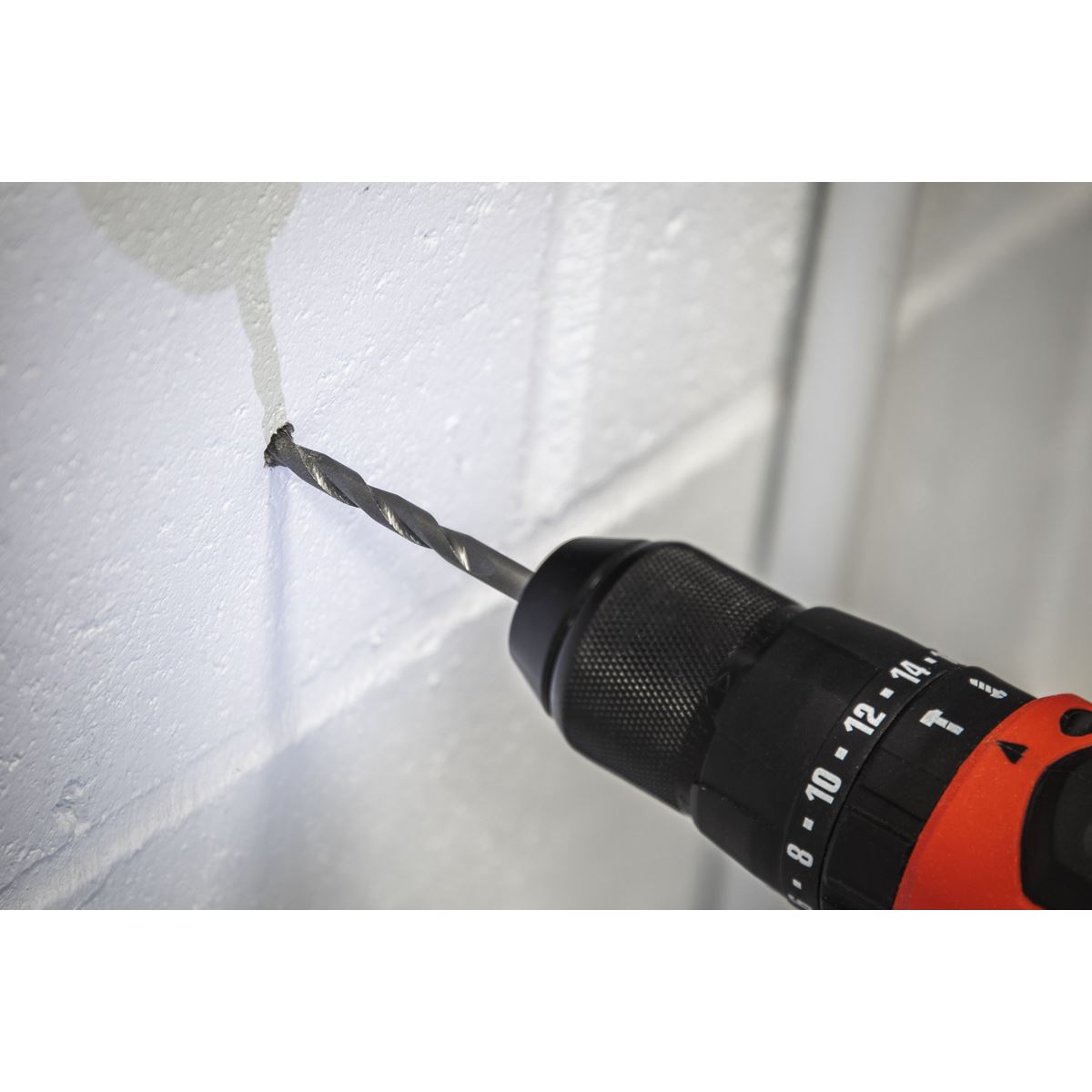 Sealey AK5708 Tungsten Carbide Tipped Masonry Drill Bit Set 8pc Sealey