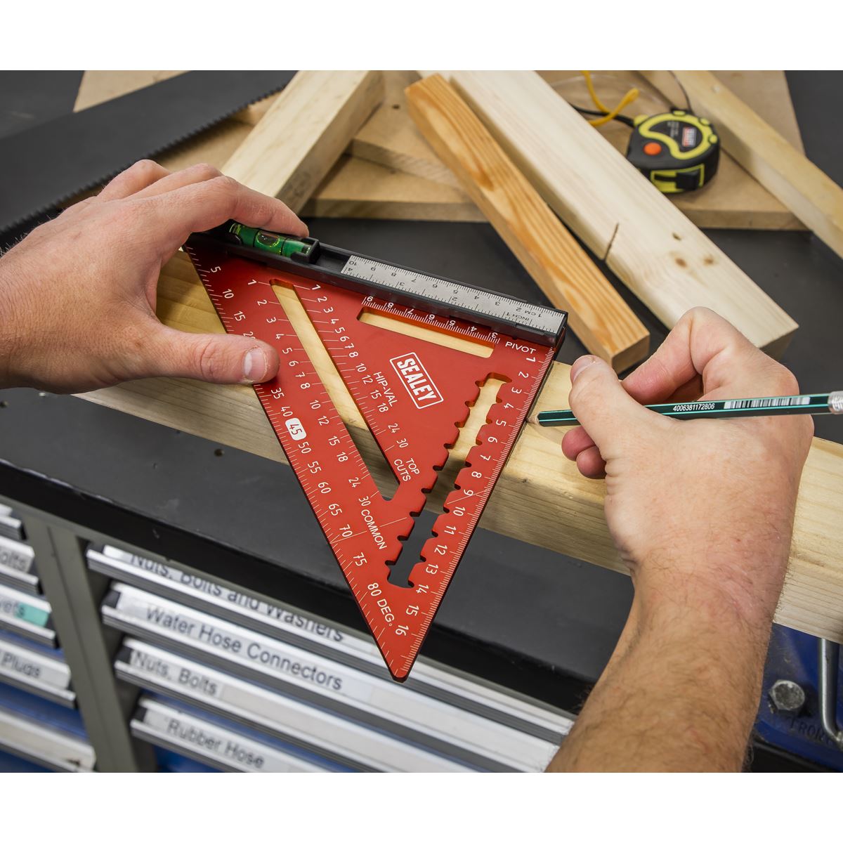 Sealey AK9008 Speed Square Metric Sealey