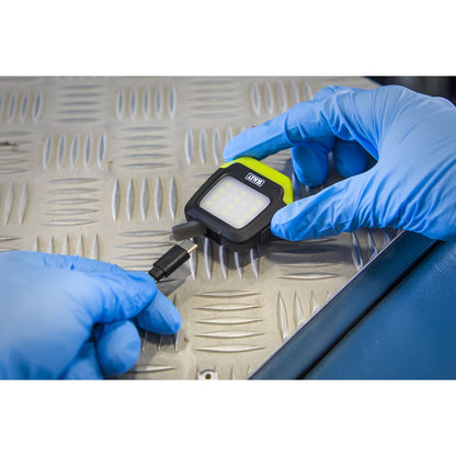 Sealey HT02LED 2W & 1.5W SMD LED Rechargeable Clip Light with Auto-Sensor Sealey