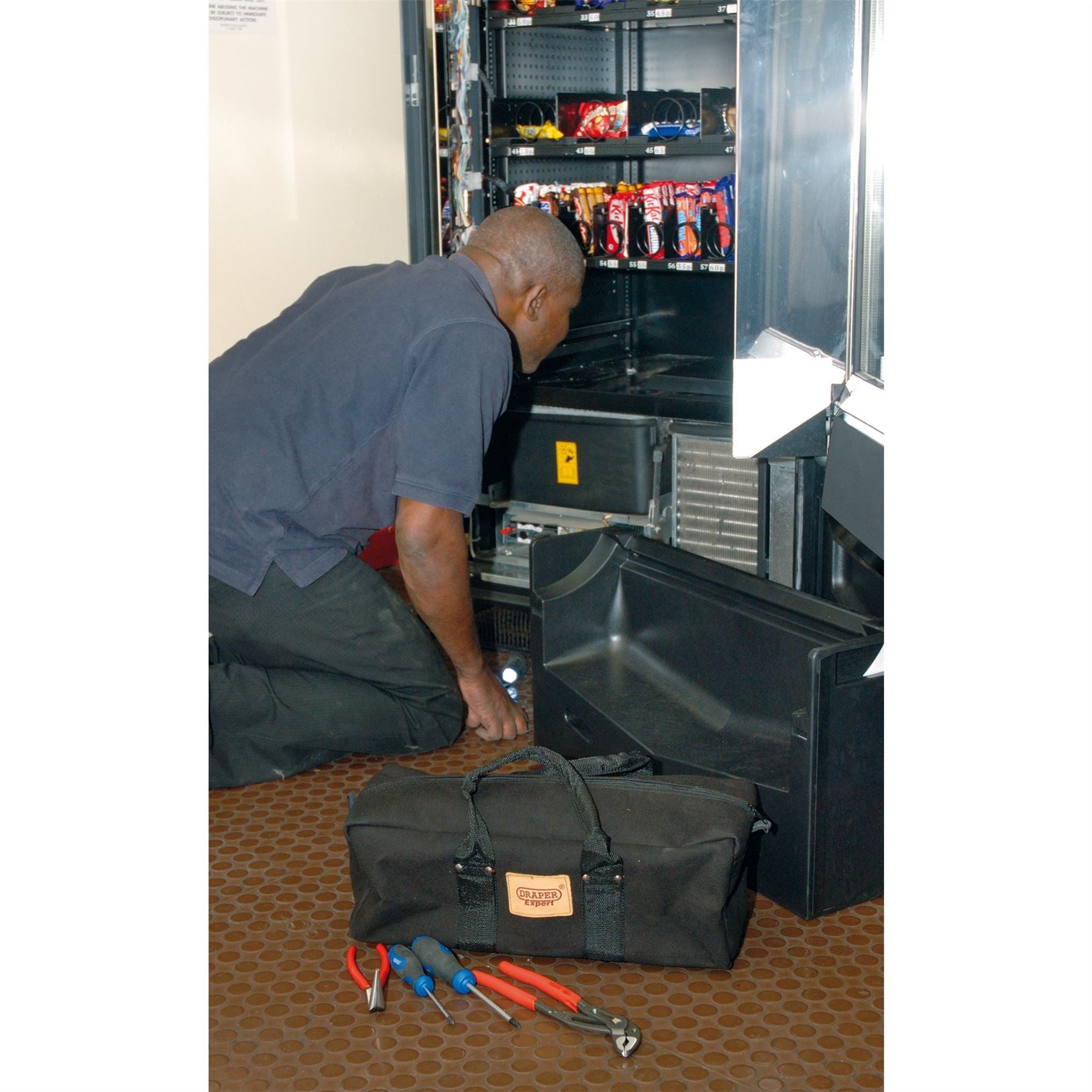 Draper 72973 Expert Canvas Tool Bag 460 x 160 x 170mm Draper