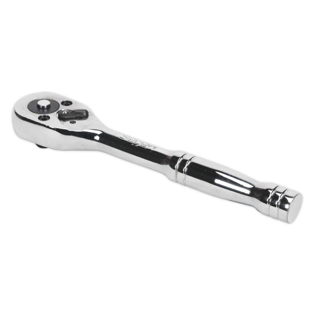 Siegen S0704 Ratchet Wrench 1/4"Sq Drive Pear-Head Flip Reverse Siegen
