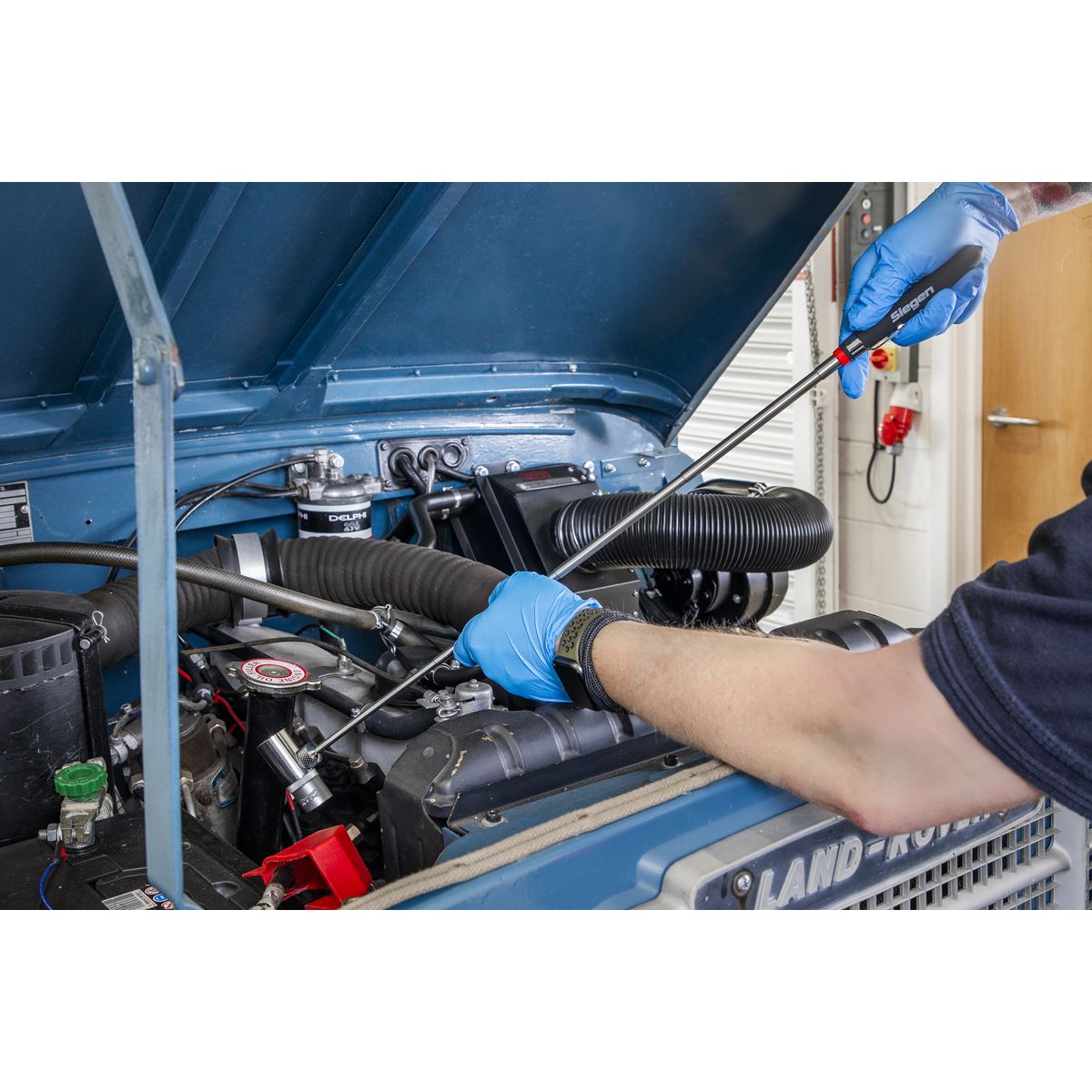 Siegen S0823 Heavy-Duty Magnetic Pick-Up Tool 3.6kg Capacity Siegen