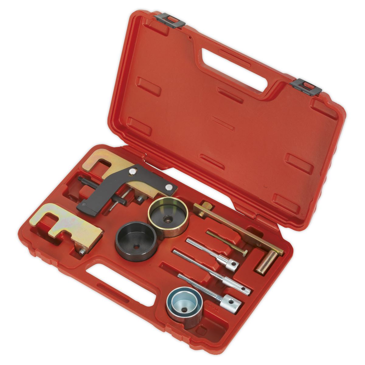 Sealey VSE5871A Diesel Engine Timing Tool Kit - for Dacia Mitsubishi Nissan Suzuki GM 1.5D/1.9D/2.2D/2.5D - Belt Drive Sealey