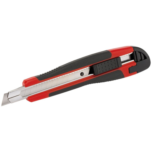 Draper 68666 Redline® Soft-Grip Retractable Trimming Knife 9mm Draper