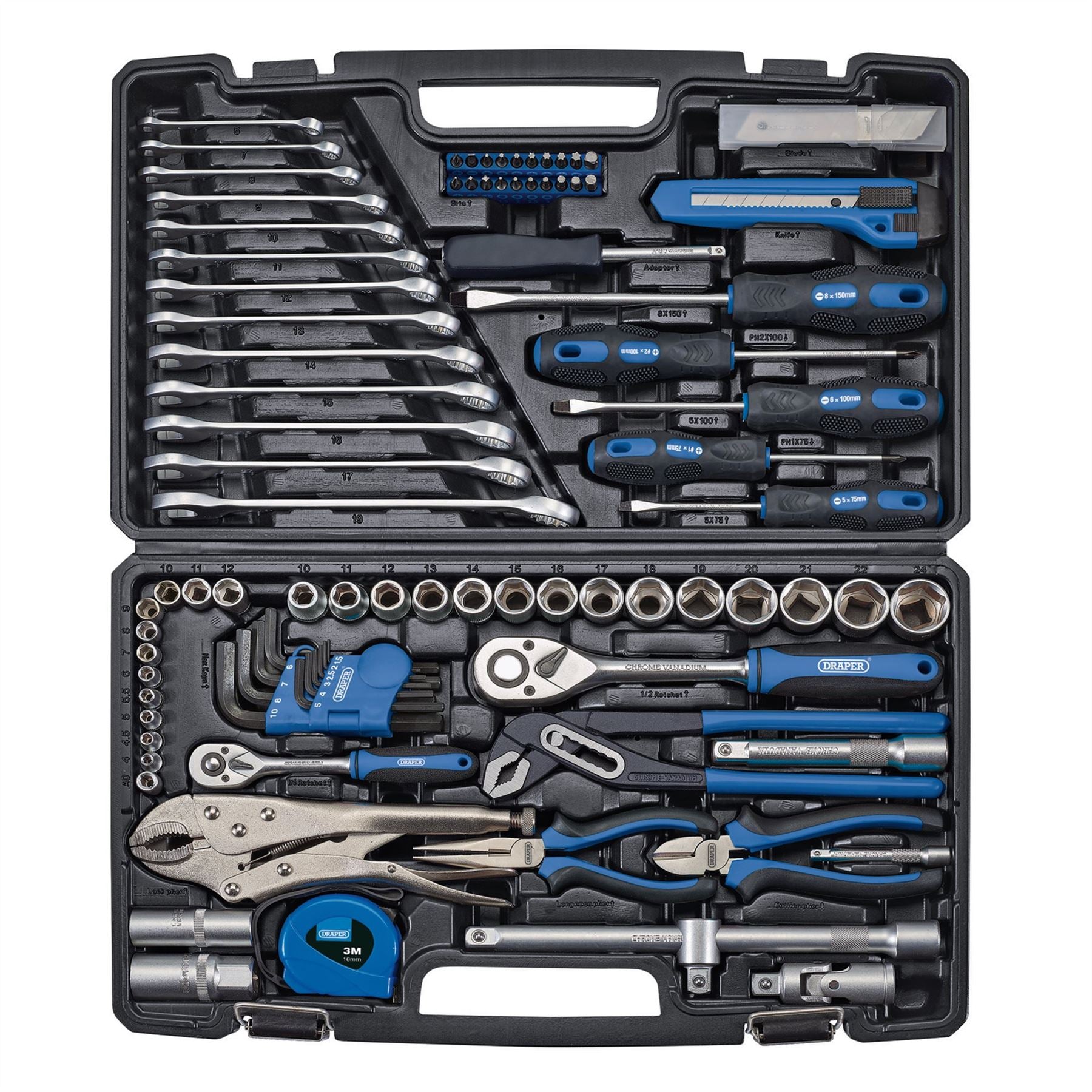 Draper 08627 Tool Kit 100 Piece Draper