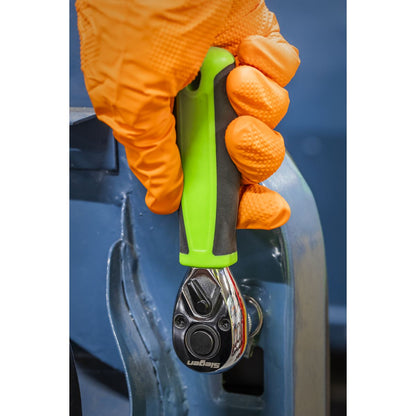 Siegen S01259 Ratchet Wrench 3/8"Sq Drive Stubby – Flip Reverse Sealey