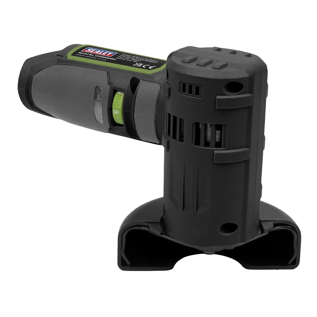 Sealey CP108VAG Cordless Angle Grinder Kit 10.8V 2Ah SV10.8 Series Ø85mm Sealey