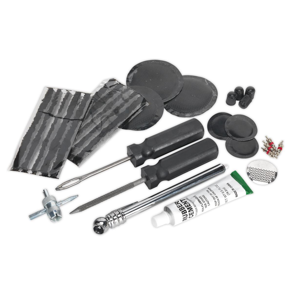 Sealey TST09 Temporary Puncture Repair & Service Kit Sealey
