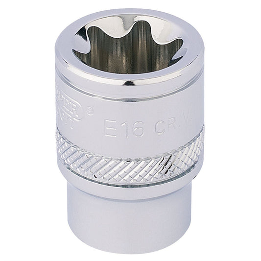Draper 34204 TX-STAR® Socket 3/8" Sq. Dr. E16 Draper