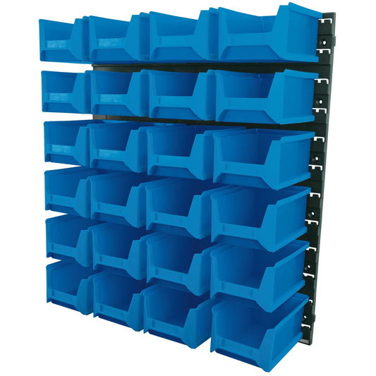 Draper 06797 24 Bin Wall Storage Unit Large Bins Draper