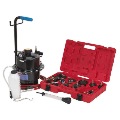 Sealey VS0204 Pneumatic Brake & Clutch Pressure Bleeder Kit Sealey