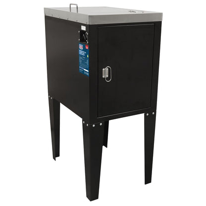 Sealey SM23P Premier Spray Gun Cleaning Tank 2 Gun Capacity Sealey