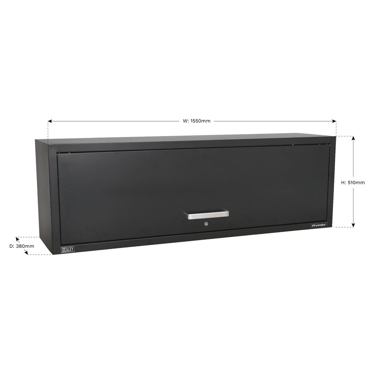 Sealey APMS14 Modular Wall Cabinet 1550mm Heavy-Duty Sealey