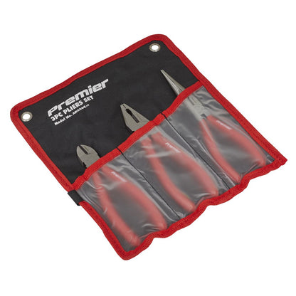 Sealey AK8564 Pliers Set 3pc Sealey