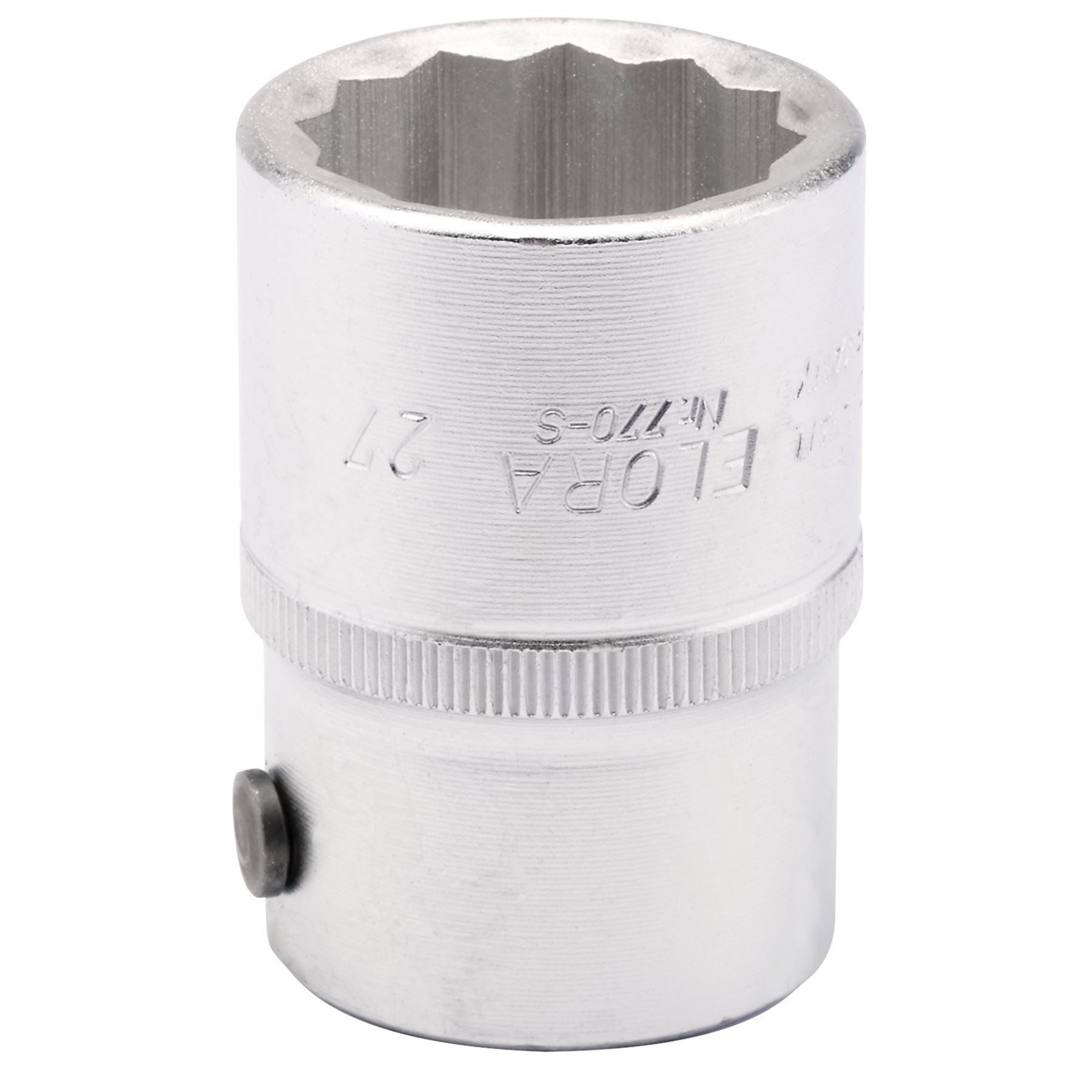 Elora 00757 Bi-Hexagon Socket 3/4" Sq. Dr. 27mm Elora