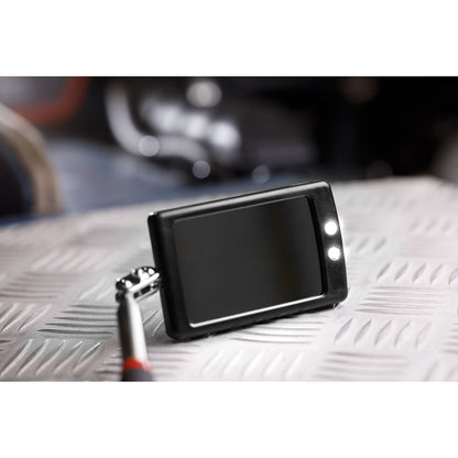 Siegen S0948 Telescopic Inspection Mirror 52 x 83mm with 2 LEDs Siegen