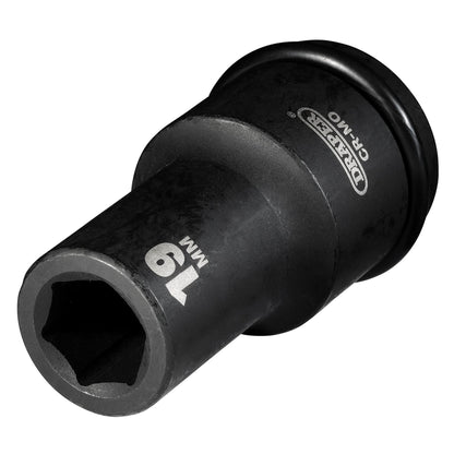 Draper 05051 Hi-TORQ® Deep Impact Socket 3/4" Sq. Dr. 19mm Draper