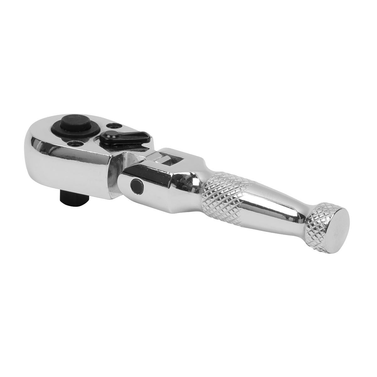 Sealey AK660SF Ratchet Wrench Flexi-Head Stubby 1/4"Sq Drive Sealey