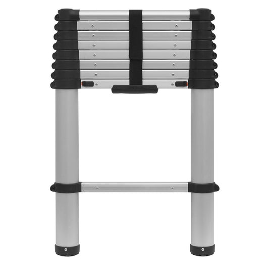 Sealey ATL09 Aluminium Telescopic Ladder 9-Tread EN 131 Sealey
