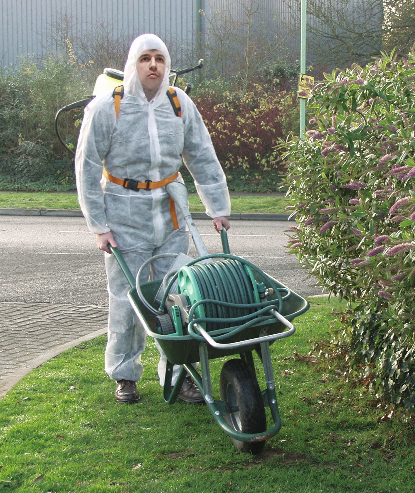 Sealey SSP267-XL Hooded Coverall General Purpose - Extra Large Sealey