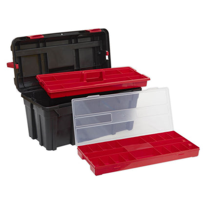 Sealey AP580LH Toolbox with Locking Carry Handle 580mm Sealey