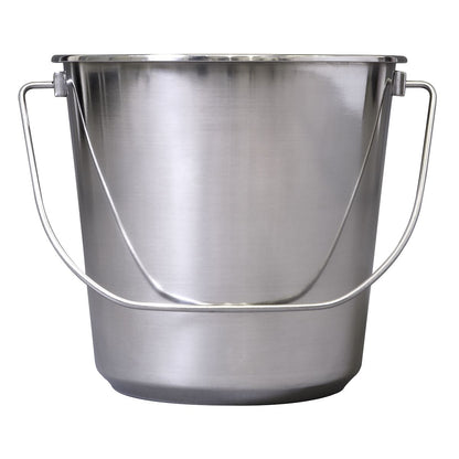 Sealey BM8L Mop Bucket 12L - Stainless Steel Sealey