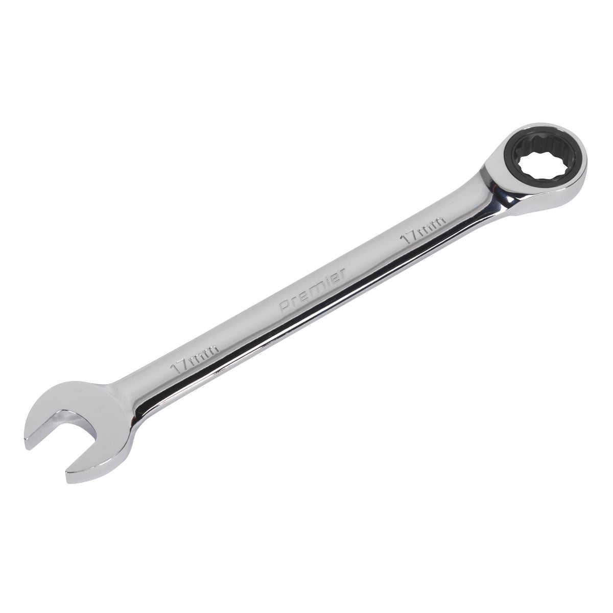 Sealey RCW17 Ratchet Combination Spanner 17mm Sealey
