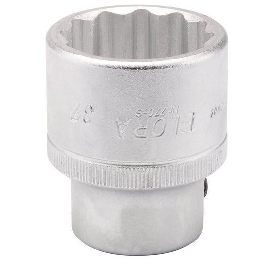 Elora 00806 Bi-Hexagon Socket 3/4" Sq. Dr. 37mm Elora