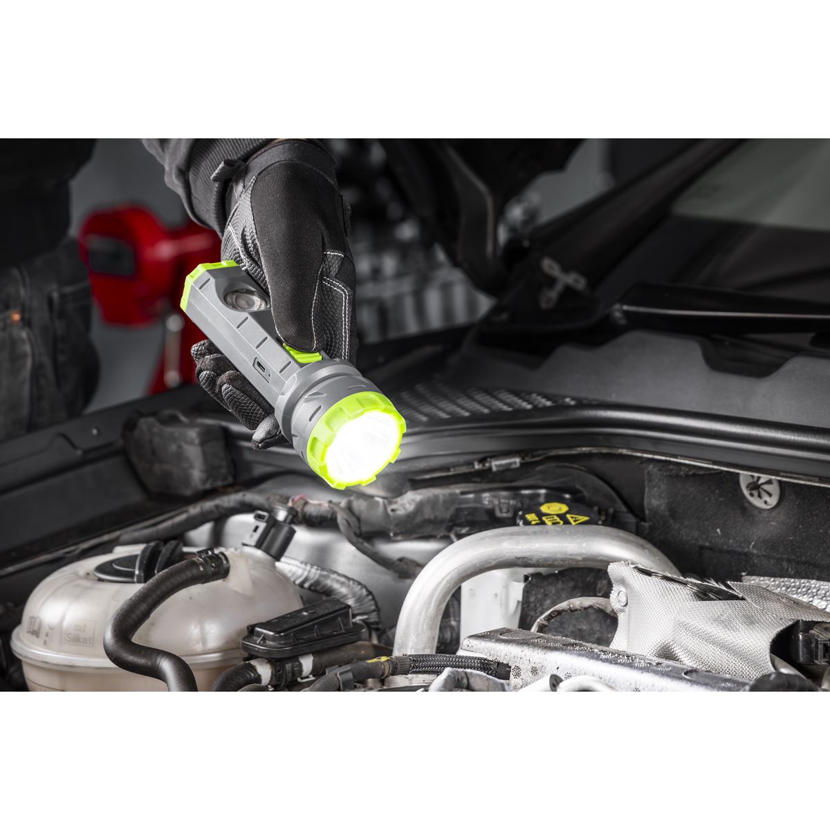 Sealey LED302 Dual Mode Hand Torch Spotlight / Floodlight Sealey