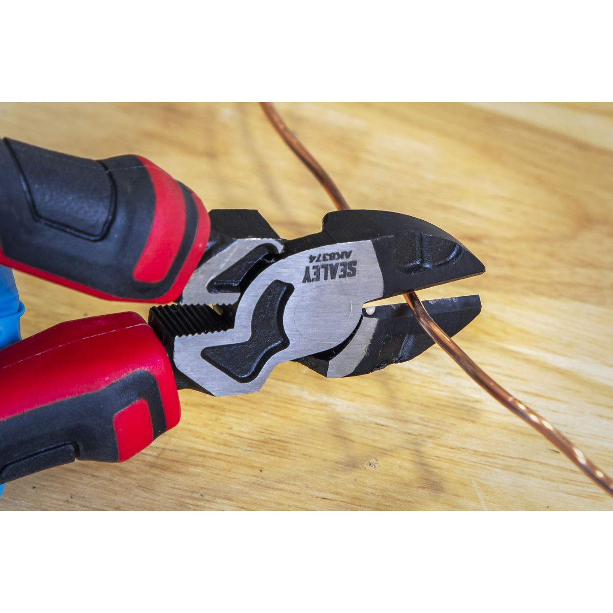 Sealey AK8374 Side Cutters High Leverage 160mm Sealey