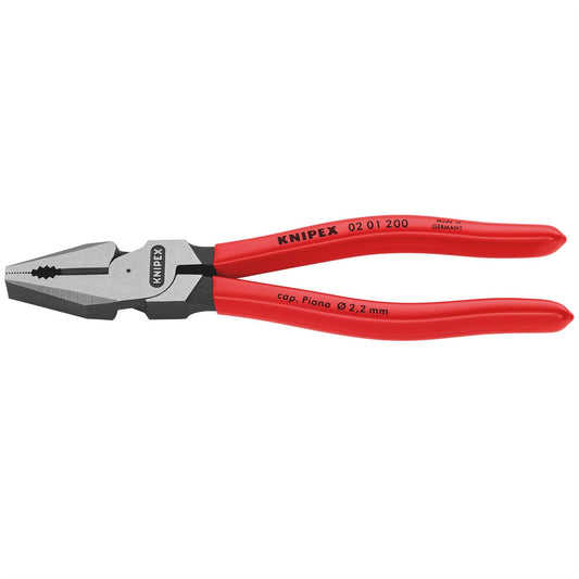 Knipex 19588 02 01 200 High Leverage Combination Pliers 200mm Knipex