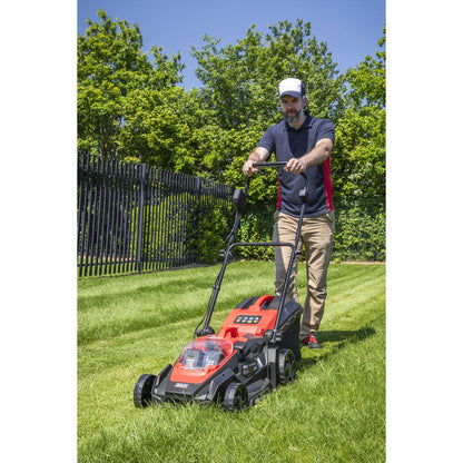 Sealey CP40VLMKIT Cordless Lawn Mower Kit 40V 4Ah SV20 Series 40cm Sealey