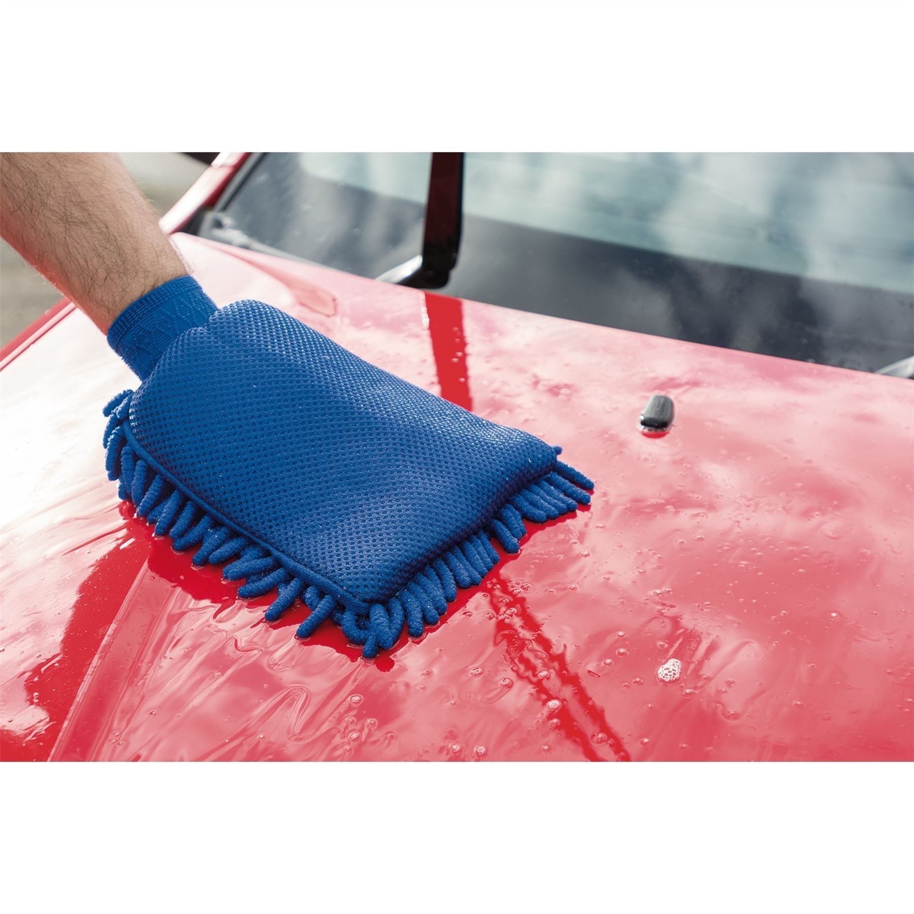 Draper 15041 2 in 1 Microfibre Car Wash Mitt Draper