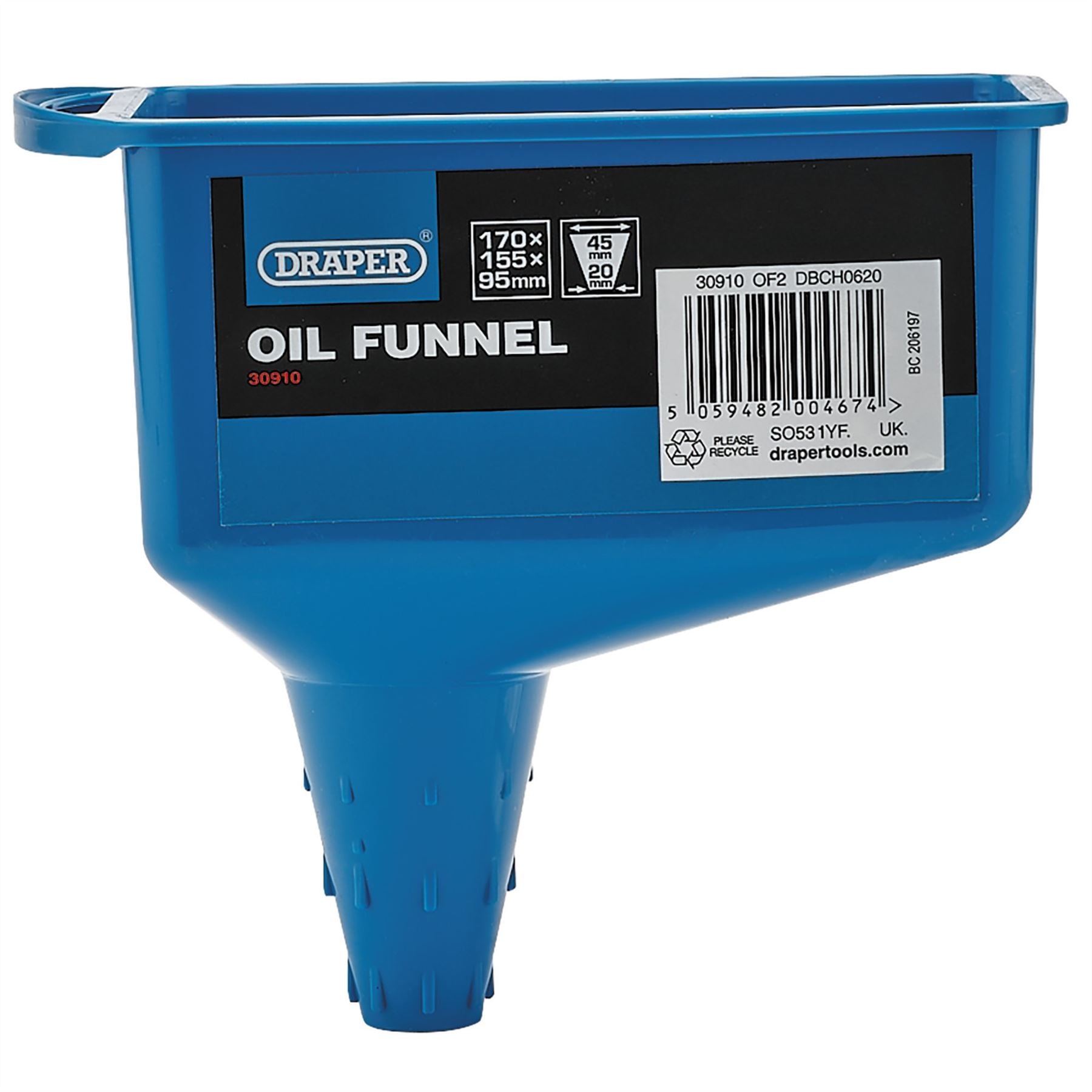 Draper 30910 Oil Funnel Draper