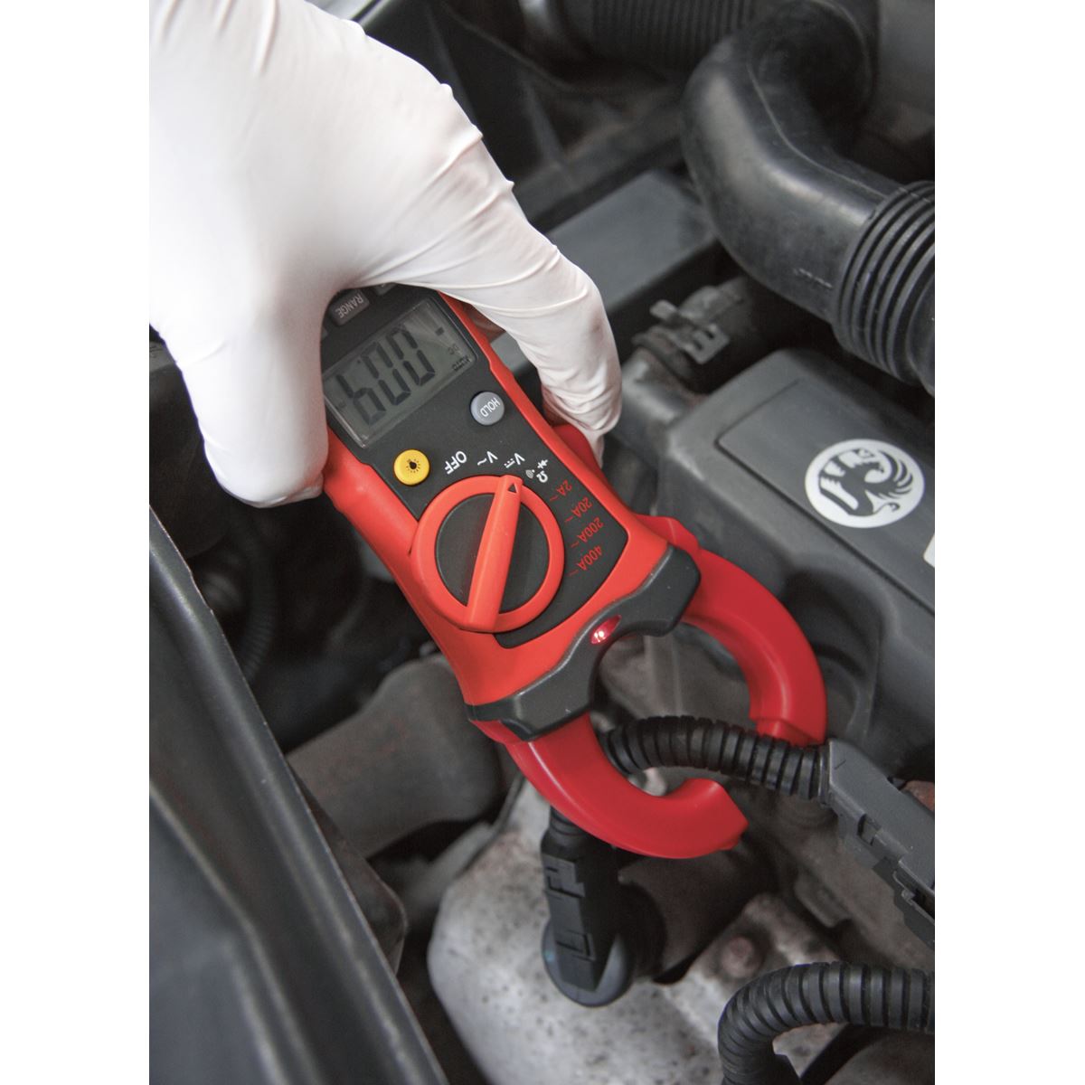 Sealey TM105 Professional Auto-Ranging Digital Clamp Meter NCVD - 6-Function Sealey