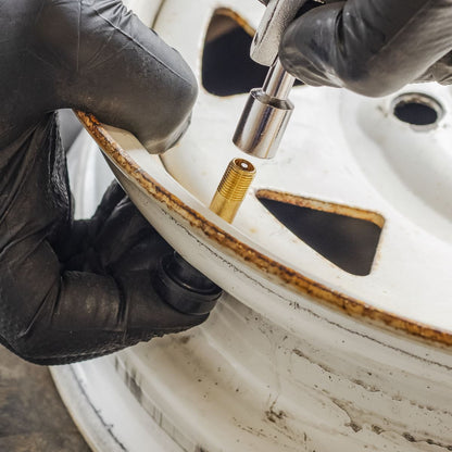 Sealey TVHP1 Pack of 50 - Snap-in Tubeless High Pressure Tyre Valve TR600 Sealey