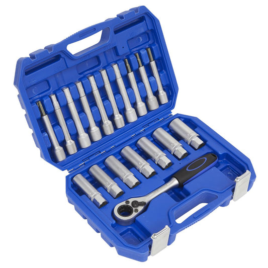 Sealey VS0331 Shock Absorber Strut Nut Kit 18pc Sealey