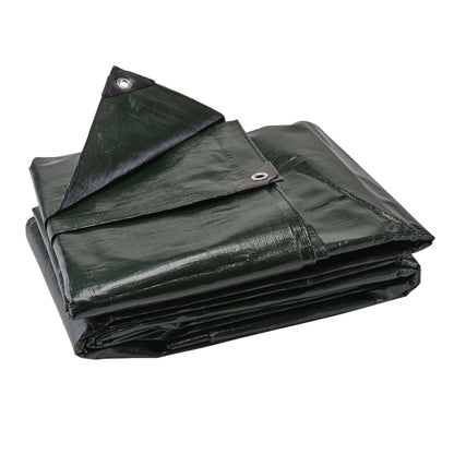 Draper 13488 Heavy Duty Polyethylene Tarpaulin 4 x 6m Green Draper