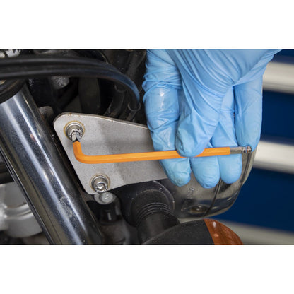 Sealey AK7190DB Ball-End Hex Key Set 9pc Colour-Coded Long Metric - Display Box of 10 Sealey