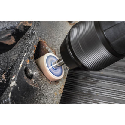 Sealey FW2520ASS Abrasive Flap Wheel Ø25 x 20mm Ø6mm Shaft Assorted Grit - Pack of 5 Sealey