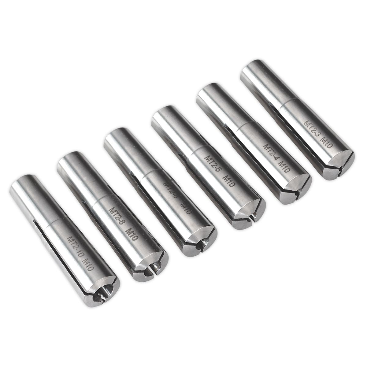 Sealey SM2503CSET Collet Set MT2-M10 Ø3-10mm Sealey