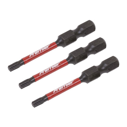 Sealey AK8241 TRX-Star* T15 Impact Power Tool Bits 50mm - 3pc Sealey