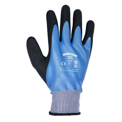 Sealey SSP49XL/B120 Waterproof Latex Gloves - (X-Large) - Box of 120 Pairs Sealey
