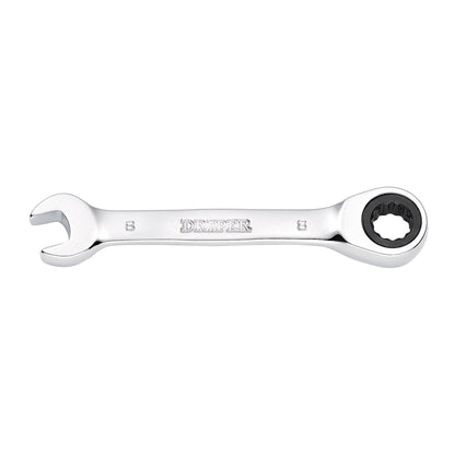 Draper 27840 HI-TORQ® Metric Stubby Ratchet Combination Spanner 8mm Draper