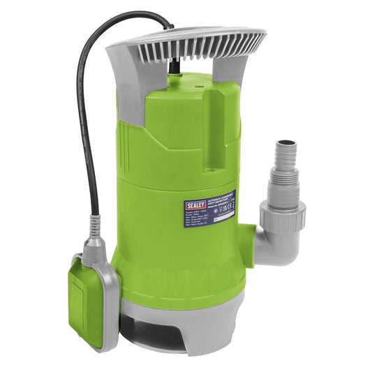 Sealey WPD235P Submersible Dirty Water Pump Automatic 225L/min 230V Sealey
