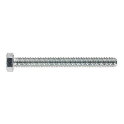 Sealey SS550 HT Setscrew M5 x 50mm 8.8 Zinc Pack of 50 Sealey