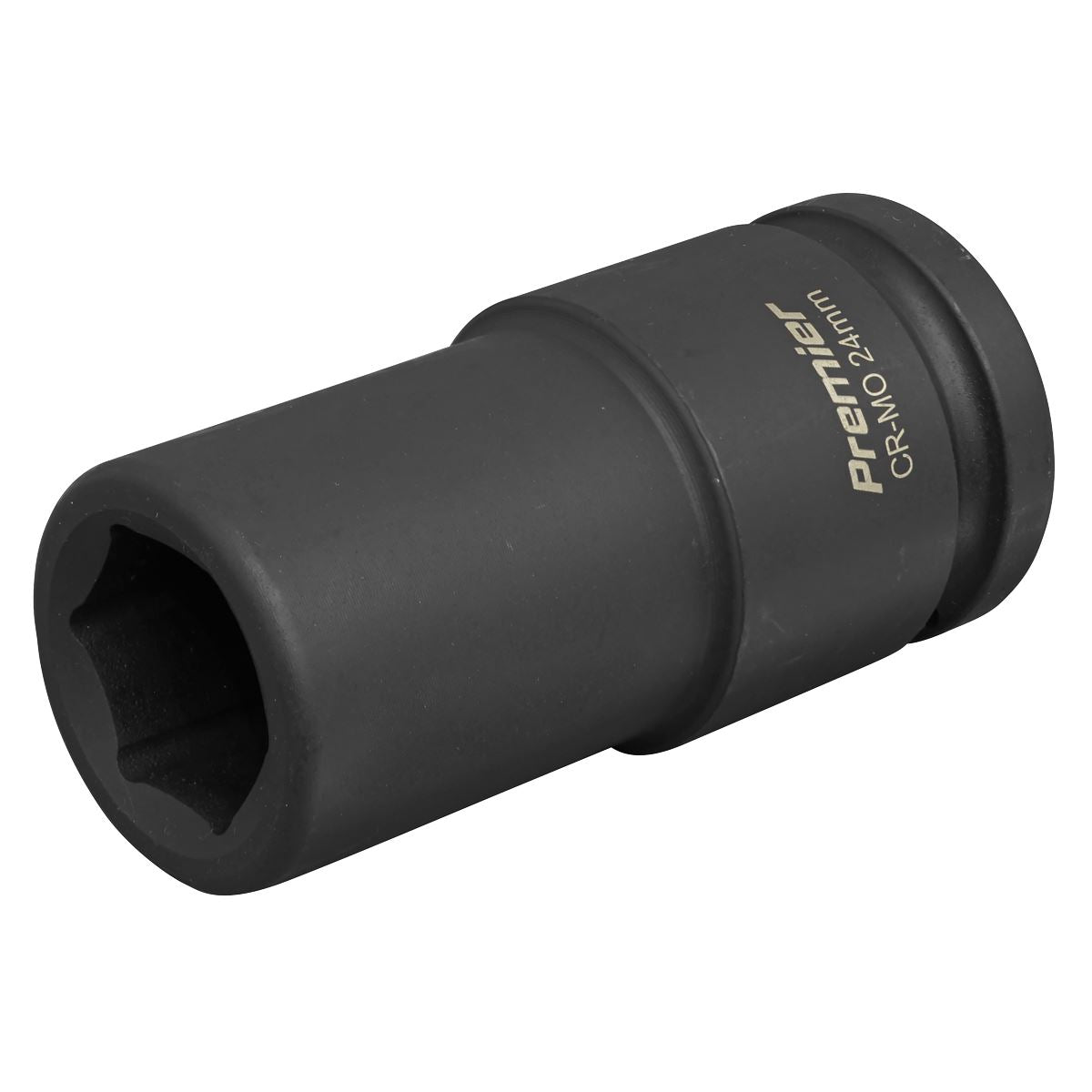 Sealey IS3424D Impact Socket 24mm Deep 3/4"Sq Drive Sealey