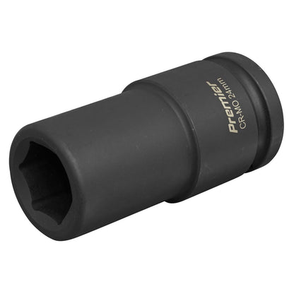 Sealey IS3424D Impact Socket 24mm Deep 3/4"Sq Drive Sealey