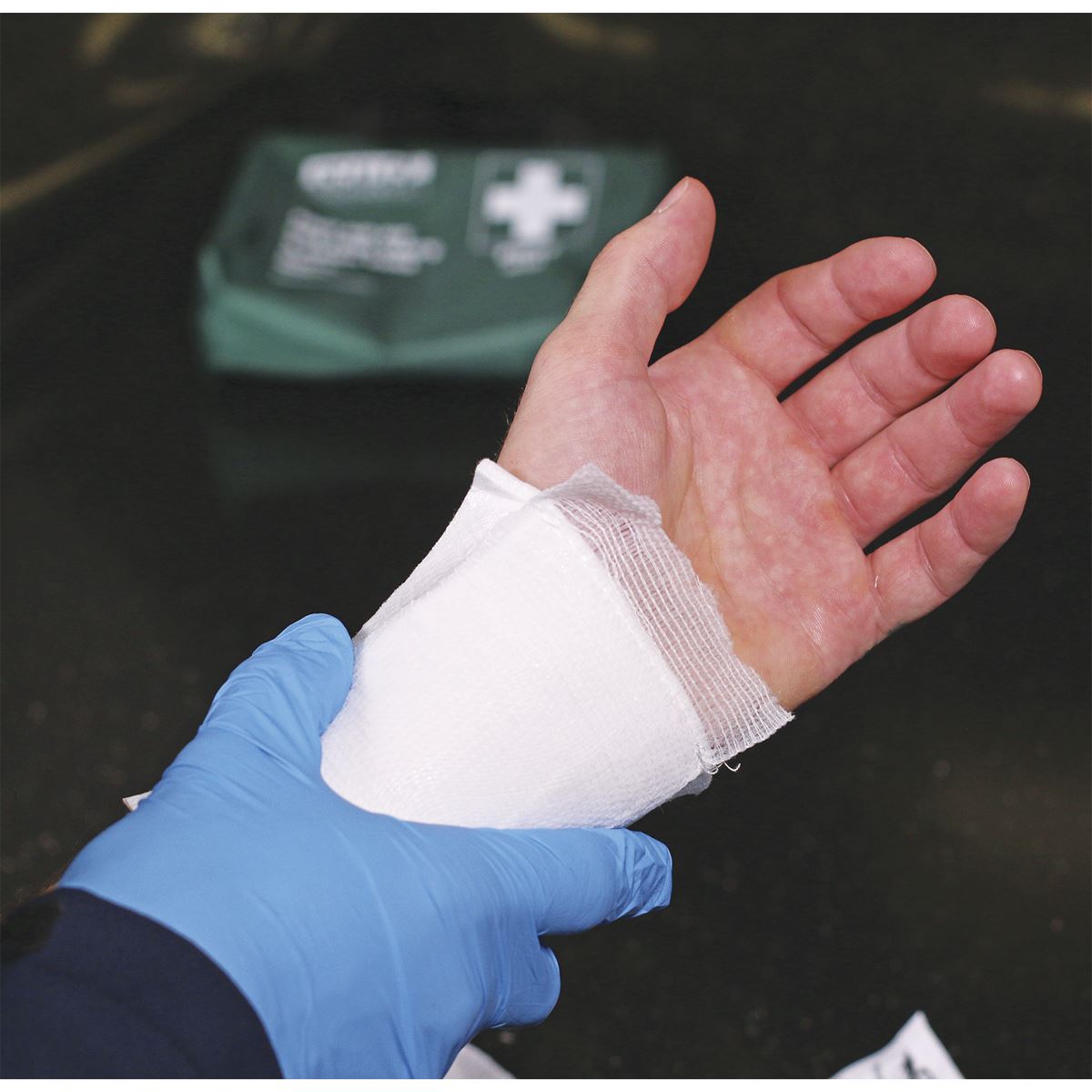 Sealey SFA02 First Aid Kit Medium for Cars Taxis & Small Vans - BS 8599-2 Compliant Sealey