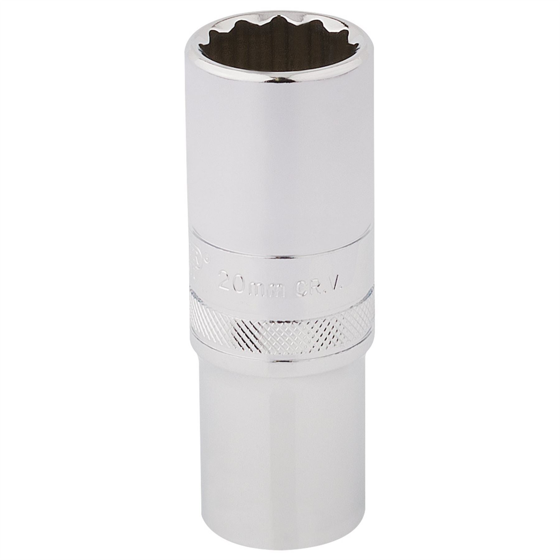 Draper 33787 HI-TORQ® 12 Point Deep Socket 1/2" Sq. Dr. 20mm Draper